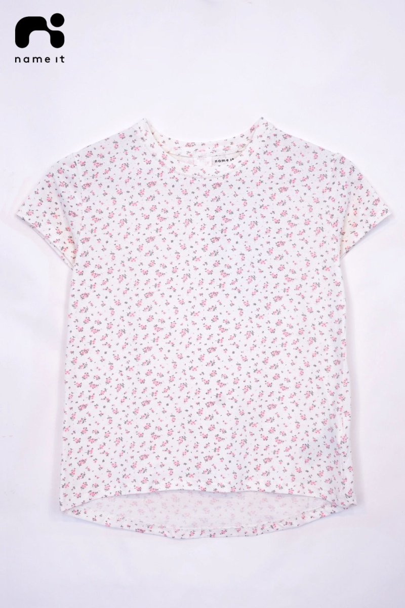 Name it GIRLS COTTON T - SHIRT - Smgarment's