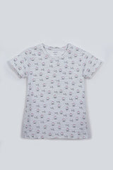 NAME IT Girls’ Tweety Stripe Print T-Shirt - Smgarment's