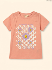 DU PAREIL Girls Graphic Short-Sleeve T-Shirt