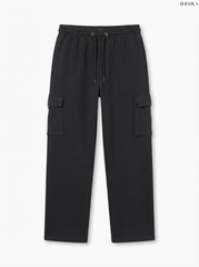 Imported Premium Men's Black Cargo Trouser