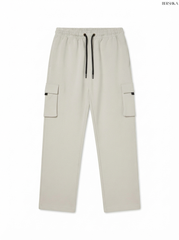 Imported Premium Men's Light Grey Cargo Trouser