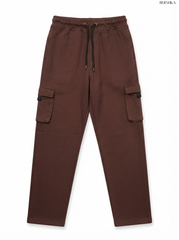 Imported Premium Men's Dark Brown Cargo Trouser