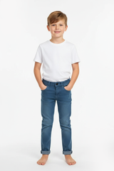 بریڈی سلم پڈل کڈز کاٹن جینز