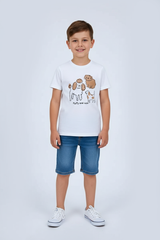 Cool Club Printed T Shirt