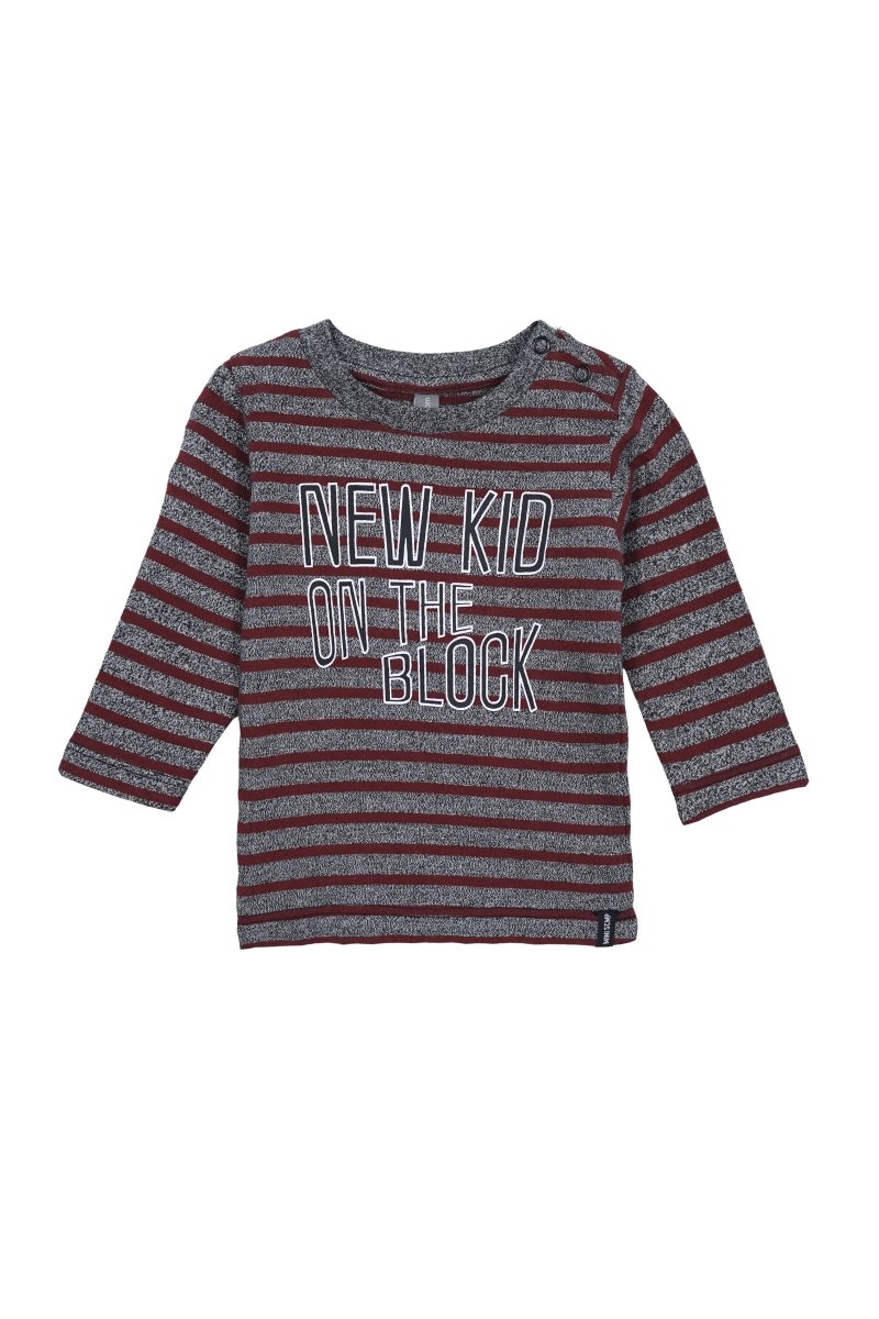 NEWBORN KIDS Long Sleeve Striped Shirt - Smgarment's