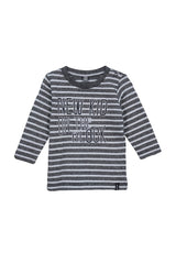 NEWBORN KIDS Long Sleeve Striped Shirt - Smgarment's