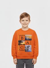 NEXT BEACH PRINTED SWEATSHIRT - Smgarment's