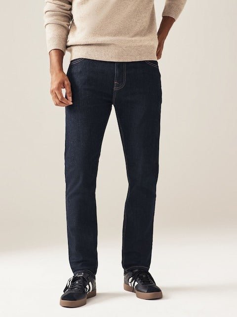 NEXT Blue Indigo Rinse Single Skinny Fit Classic Stretch Jeans - Smgarment's