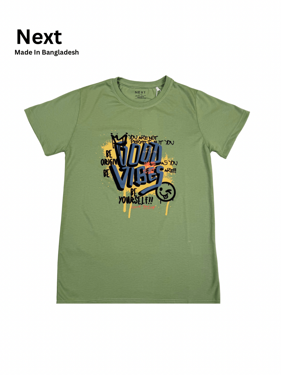 NEXT BOYS GOOD VIBES TEES - Smgarment's