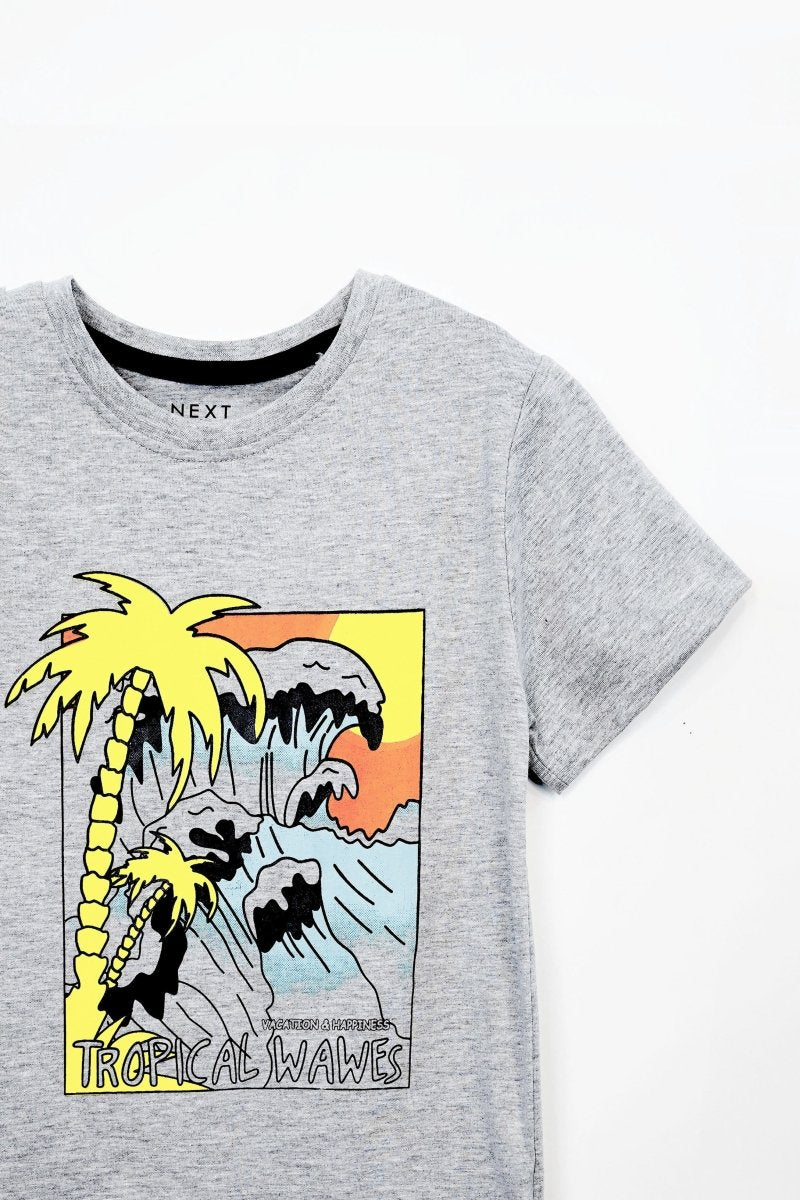 NEXT BOYS GRAY TEES - Smgarment's