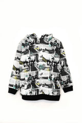 NEXT Boys’ Skateboard Print Hoodie – Street Style Graphic - Smgarment's