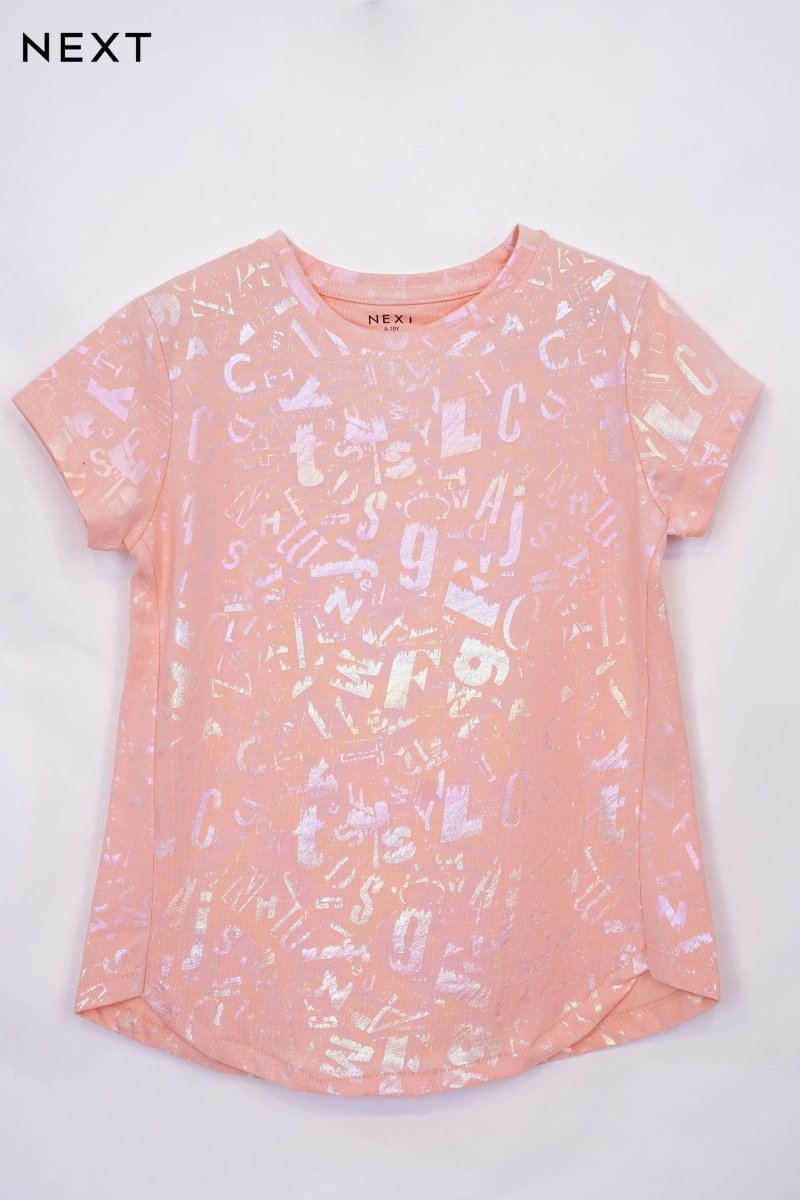 NEXT Girls Cotton T-Shirt - Smgarment's