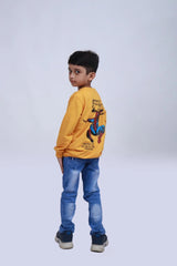 NEXT ORANGE MARVEL SPIDER PRINTED SWEATSHIRT - SMgarment's