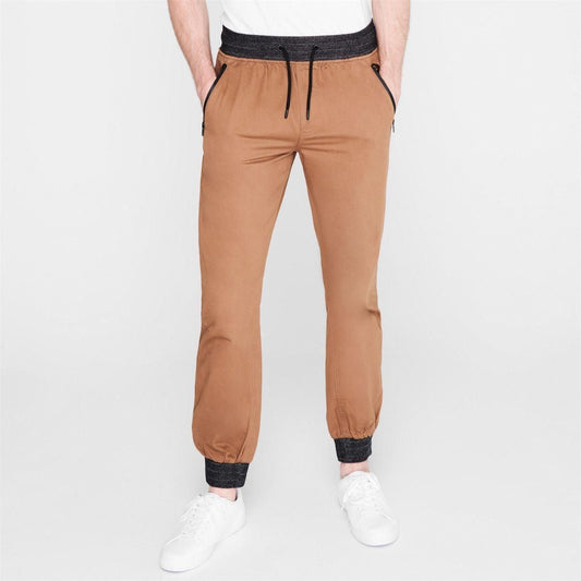 NO FEAR Ribbed Waist Chinos - SMgarment's