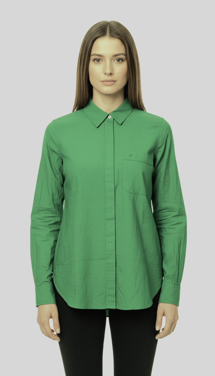 NXT WOMENS PLAIN POCKET SHIRT - Smgarment's