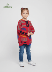 OKAIDI BOYS PRINTED SWEATSHIRT - Smgarment's
