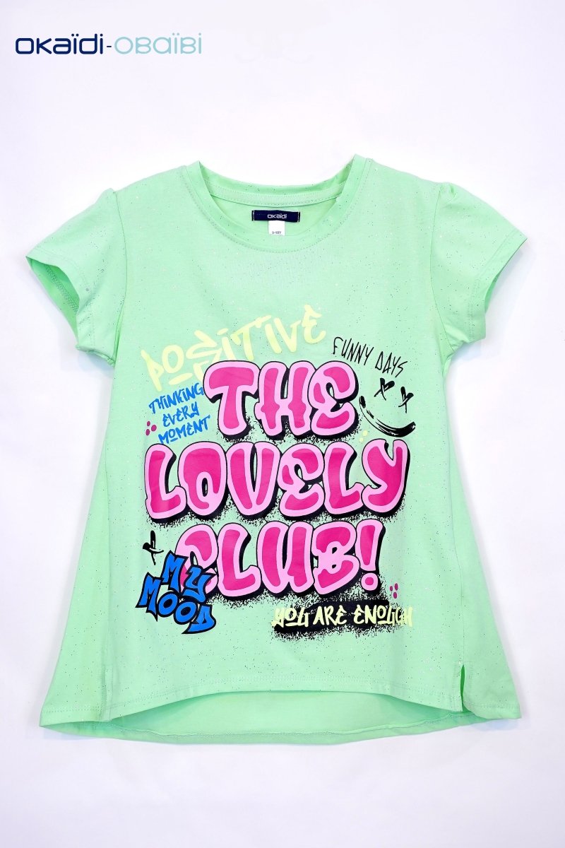 OKAIDI GIRLS PRINTED TEES - Smgarment's