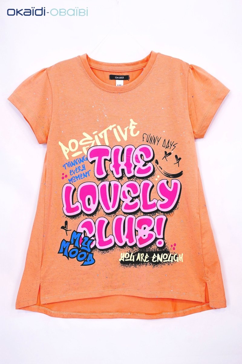 OKAIDI GIRLS PRINTED TEES - Smgarment's