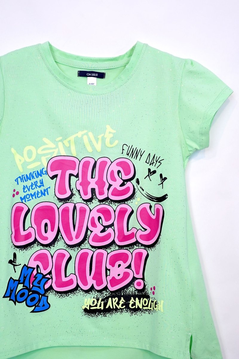 OKAIDI GIRLS PRINTED TEES - Smgarment's