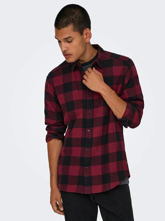 ONLY & SONS GUDMUND SHIRT LONG SLEEVES - SMgarment's