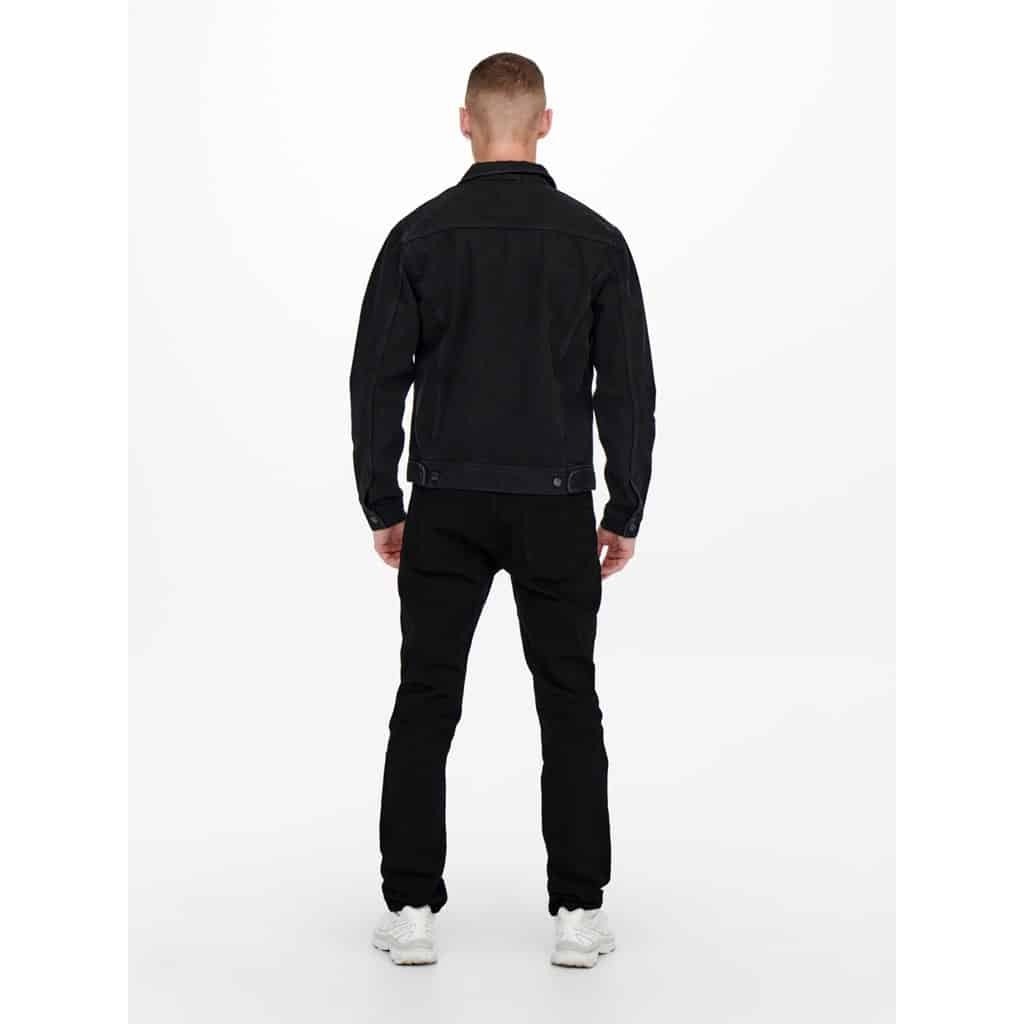 Only & Sons Men's Weft Black Jeans - Smgarment's