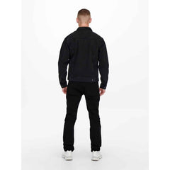 Only & Sons Men's Weft Black Jeans - Smgarment's