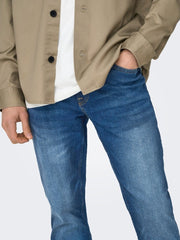 ONLY & SONS ONSLOOM Mid Rise Slim Fit Jeans - Smgarment's
