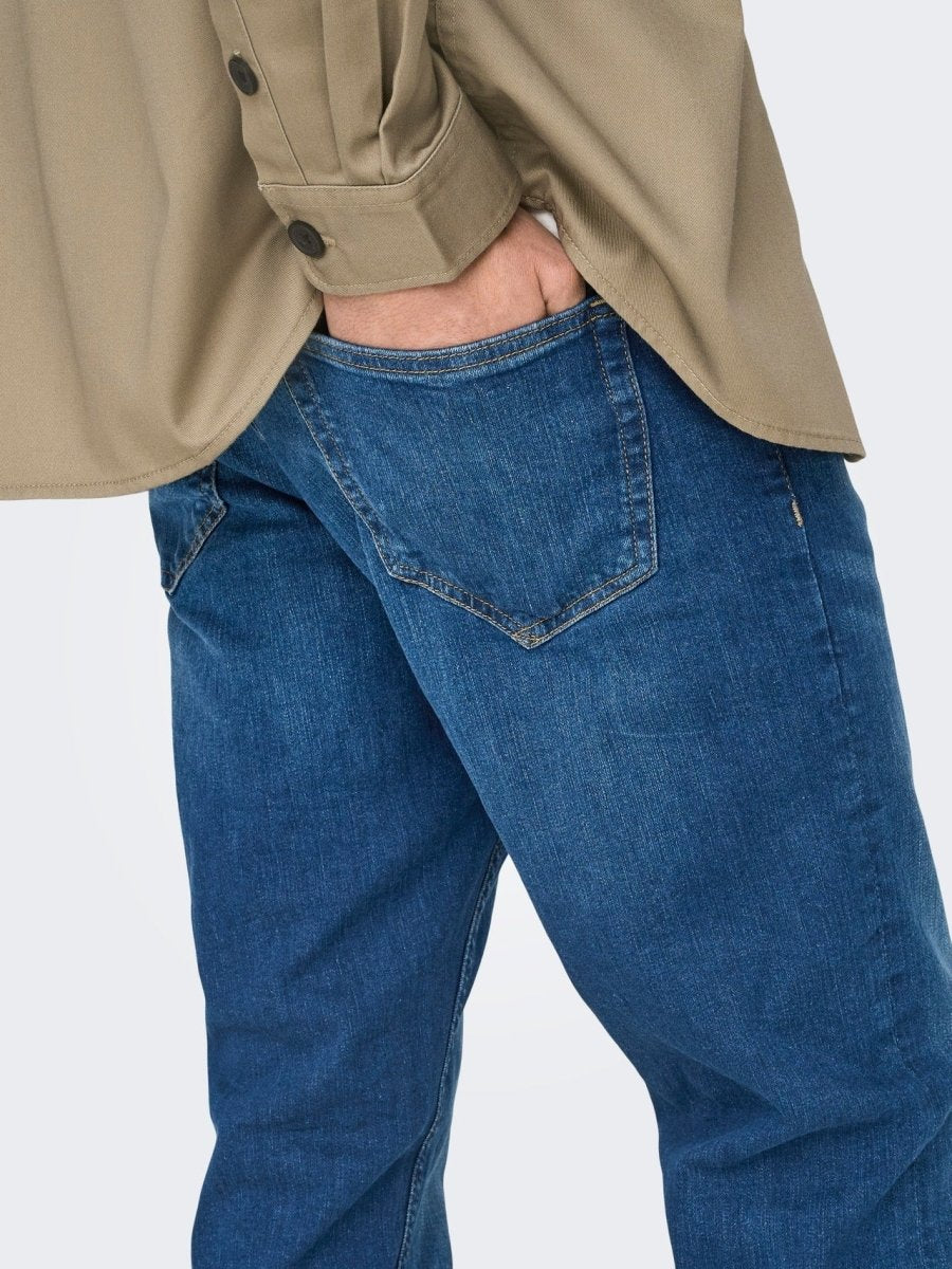 ONLY & SONS ONSLOOM Mid Rise Slim Fit Jeans - Smgarment's