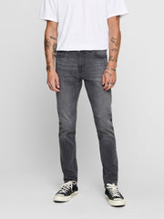 ONLY & SONS ONSWARP Low rise Skinny Fit Jeans - Smgarment's