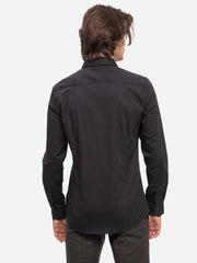 ONLY&SONS EXTRA SLIM SHIRT (BLACK) - Smgarment's