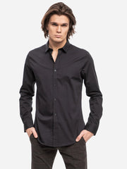 ONLY&SONS EXTRA SLIM SHIRT (BLACK) - Smgarment's