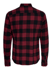Only & Sons ONSGUDMUND Men Check Shirt