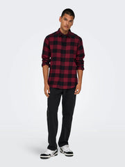 Only & Sons ONSGUDMUND Men Check Shirt