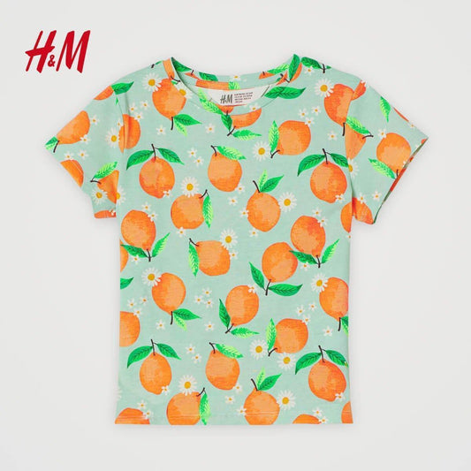 ORANGES PRINTED T - SHIRT - SMgarment's