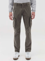 OVS Stretch Cotton Twill Cargo Trousers - SMgarment's