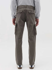 OVS Stretch Cotton Twill Cargo Trousers - SMgarment's