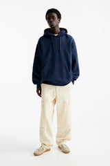 PB BASIC HOODIE NAVY BLUE - Smgarment's