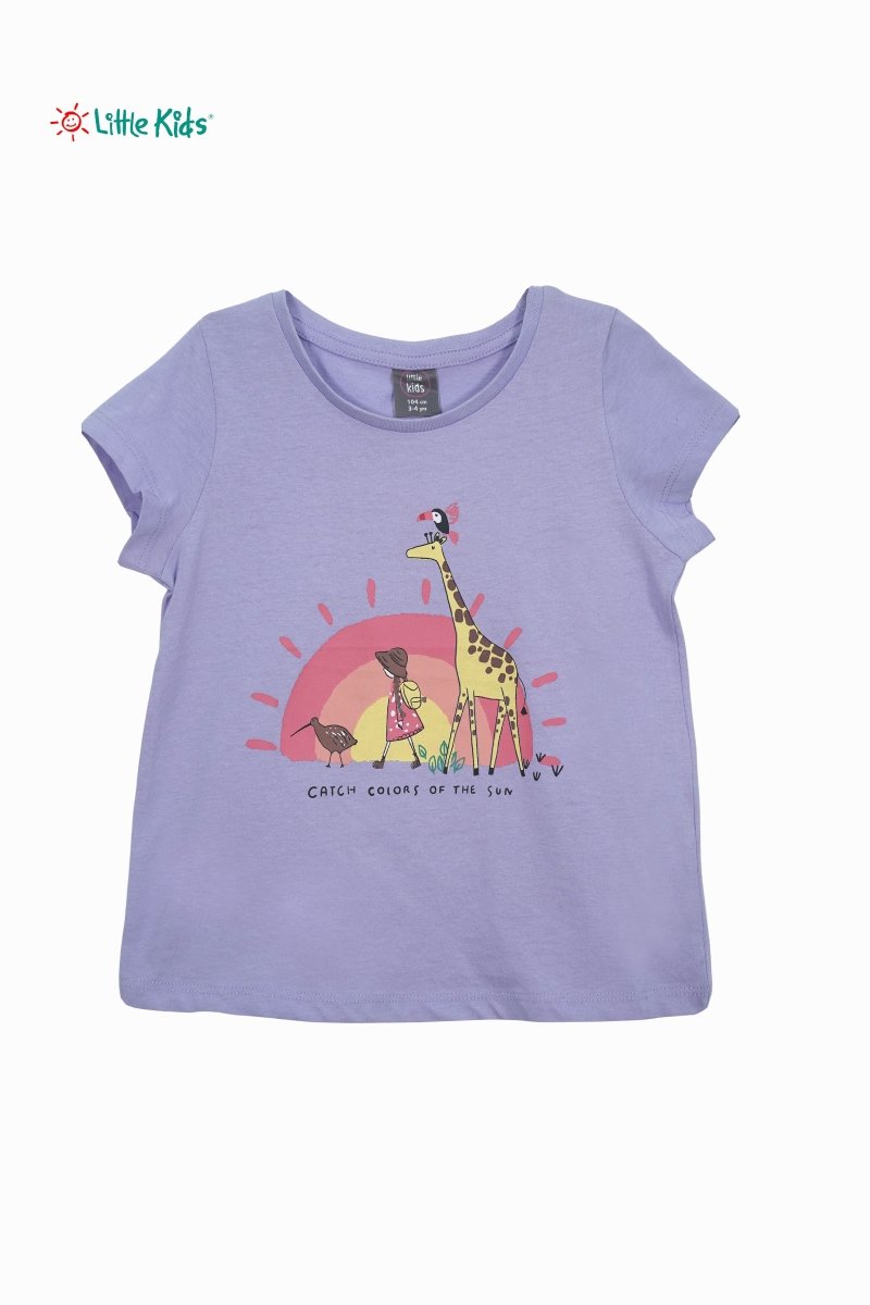 PEPCO LITTLE KIDS GIRLS PRINTED T-Shirt - Smgarment's