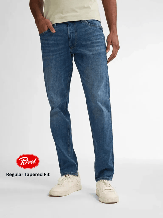 PETROL Russel Regular Tapered Fit Jeans - Smgarment's