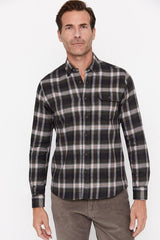 Plaid Flannel Shirt - SMgarment's