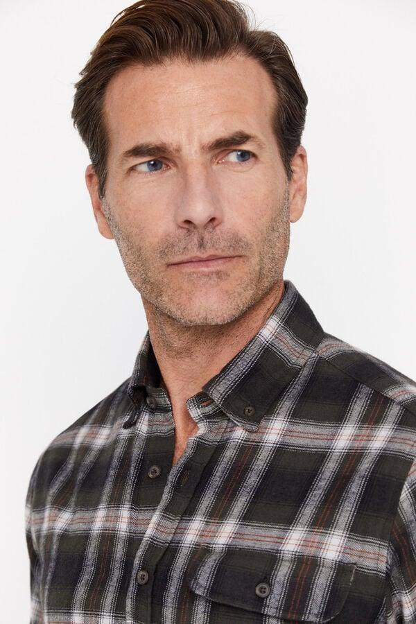 Plaid Flannel Shirt - SMgarment's