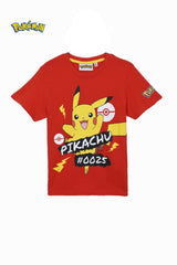 POKEMON BOYS PRINTED T SHIRT - Smgarment's