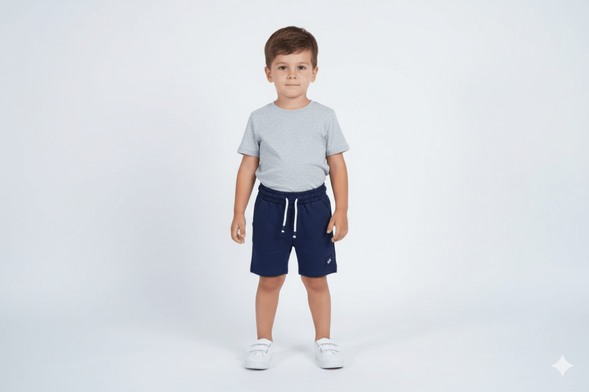 PRENATAL BOYS BLUE SHORT - Smgarment's