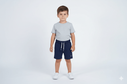 PRENATAL BOYS BLUE SHORT - Smgarment's
