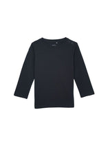 PRENATAL Kids Black Cotton Long Sleeve T-Shirt - Smgarment's