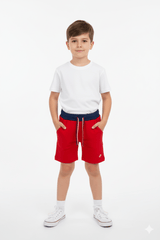 PRENATAL Red Boy Short - Smgarment's