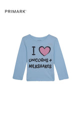 PRIMARK Kids’ HEART PRINTED T SHIRT - Smgarment's