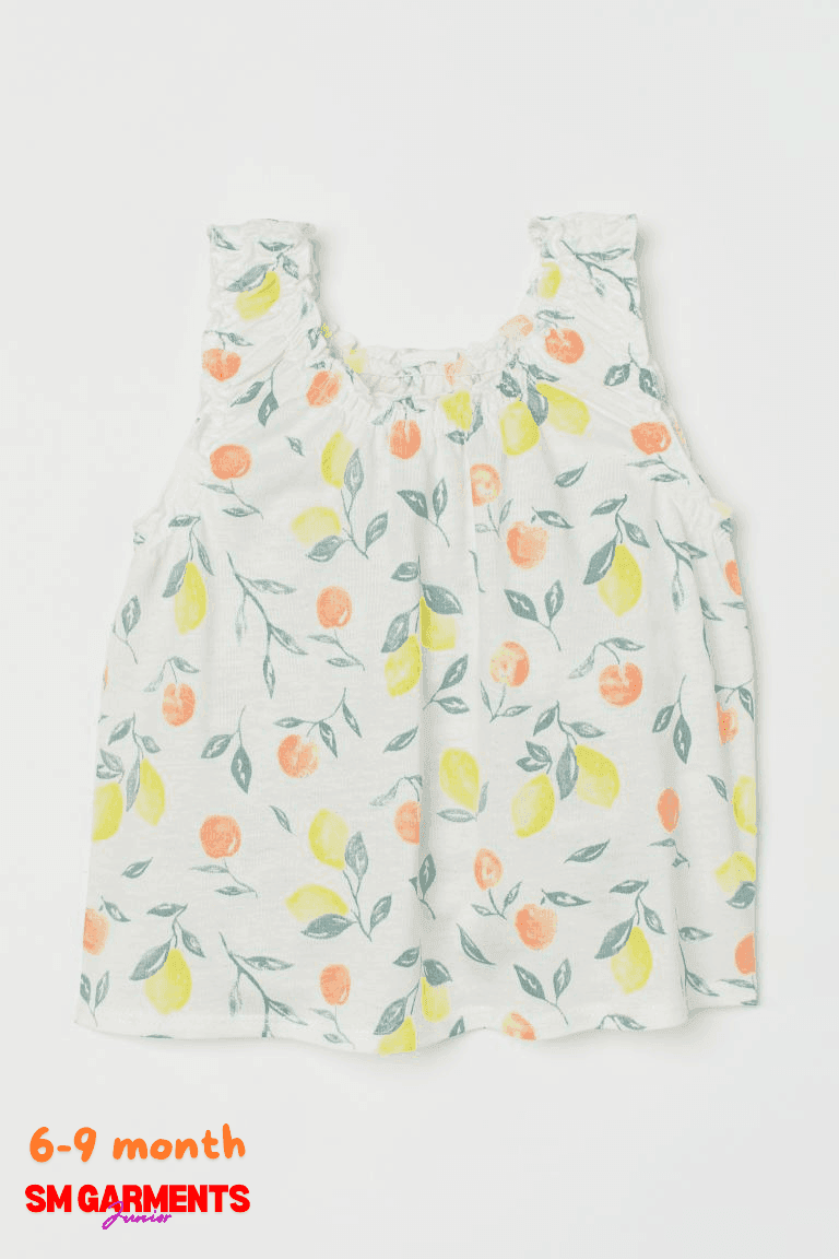 Printed Vest Top - SMgarment's