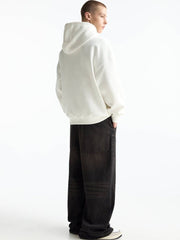 PULL&BEAR MENS WHITE PLAIN HOODIE - Smgarment's