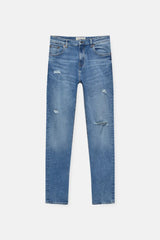 PULL&BEAR Ripped Skinny Jeans - Smgarment's